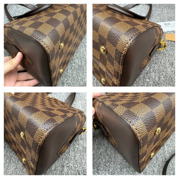 Louis Vuitton Kensington Bowling Brown Damier Ebene Canvas Satchel fbcco1995-101 - Picture 9 of 15